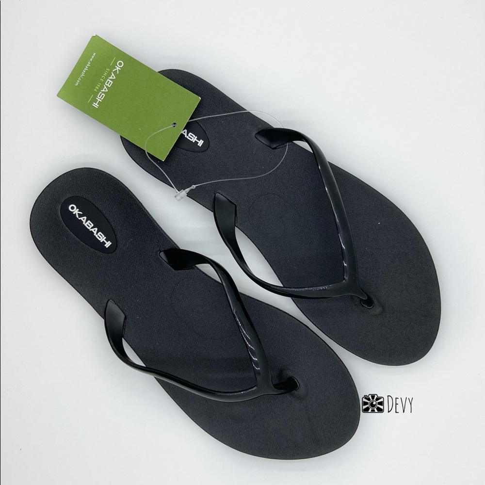 Okabashi Shoreline Sandals Black 6